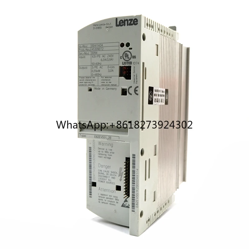 Lenze Frequentie Omvormer Ac Omvormer Aandrijving-0.55 Kw E82ev551_2b Aandrijving In Voorraad
Lenze Frequentie Omvormer Ac Omvormer Aandrijving-0.55 Kw E82ev551_2b Aandrijving In Voorraad