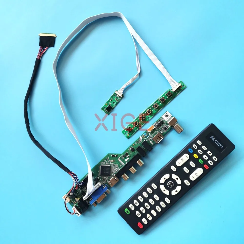 DIY Kit Controller Driver Board For N116BGE-L42/L41/L32/L31/L11 USB+AV+VGA+HDMI LVDS 40Pin Laptop Panel 11.6" TV Analog 1366x768
DIY Kit Controller Driver Board For N116BGE-L42/L41/L32/L31/L11 USB+AV+VGA+HDMI LVDS 40Pin Laptop Panel 11.6" TV Analog 1366x768