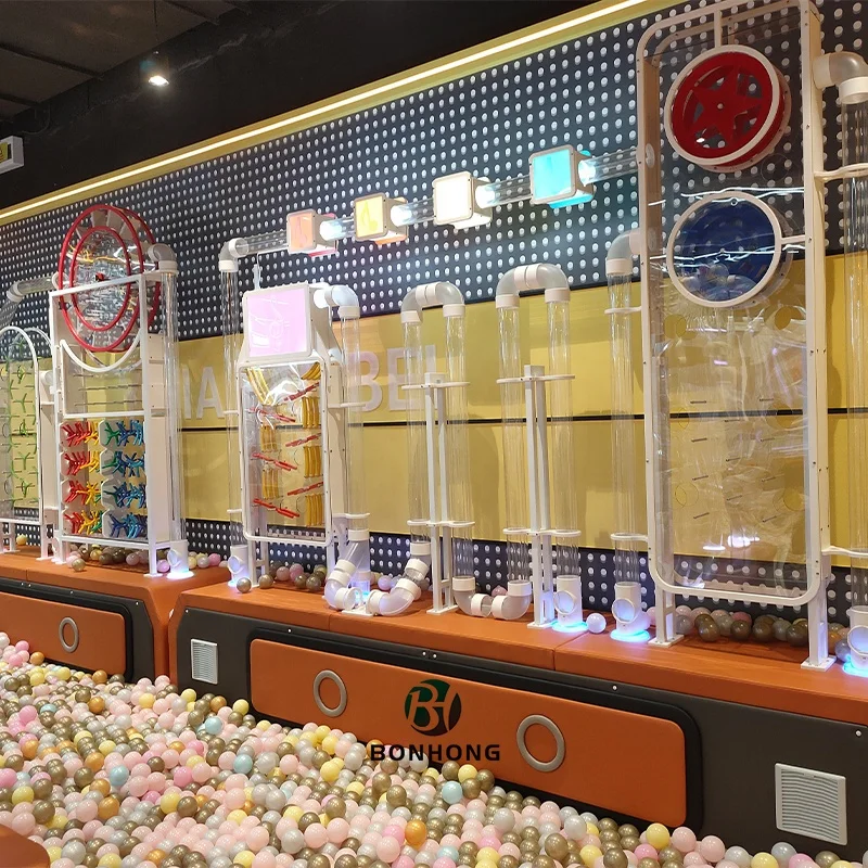 Bonhong Высокое качество воздушный шар лабиринт трубка настенная игра мяч бассейн яма машина для детей Крытая игровая площадка
Bonhong Высокое качество воздушный шар лабиринт трубка настенная игра мяч бассейн яма машина для детей Крытая игровая площадка