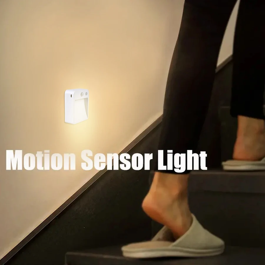 1PC-4PCS Smart Human Body Sensor Light USB Rechargeable Night Light Stair Light Creative Led Bedside Light Bedroom Home Light
1PC-4PCS Smart Human Body Sensor Light USB Rechargeable Night Light Stair Light Creative Led Bedside Light Bedroom Home Light