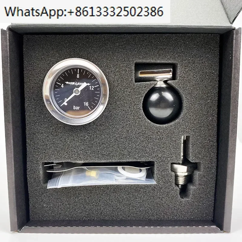 MisChief brand semi-automatic coffee machine modification E61 brewing head variable pressure set boiling head pressure display
MisChief brand semi-automatic coffee machine modification E61 brewing head variable pressure set boiling head pressure display