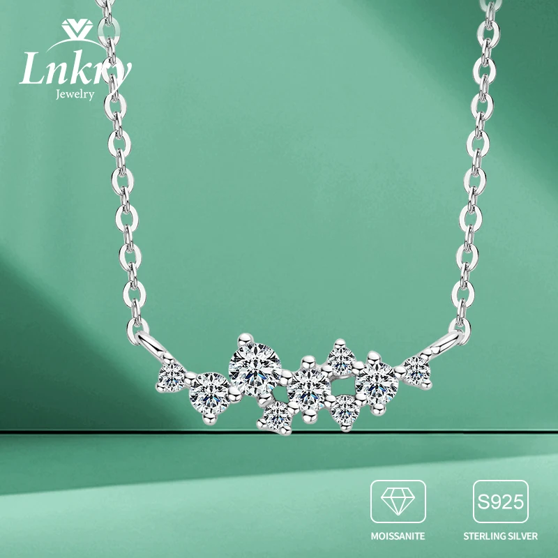 Lnkry Нежное кластерное муассанитовое ожерелье с сертификатом для женщин, серебро 925, оригинальный сертифицированный кулон, ожерелье, ювелирные изделия
Lnkry Нежное кластерное муассанитовое ожерелье с сертификатом для женщин, серебро 925, оригинальный сертифицированный кулон, ожерелье, ювелирные изделия