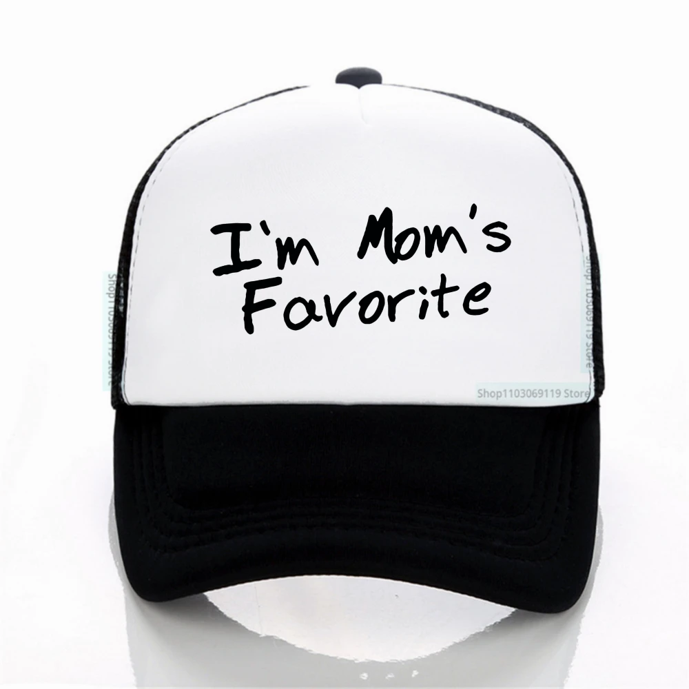 I Am Mom's Favorite Letter printed Sunscreen hat cool Outdoor Sports Net breathable hats Adjustable for Men Snapback Caps
I Am Mom's Favorite Letter printed Sunscreen hat cool Outdoor Sports Net breathable hats Adjustable for Men Snapback Caps