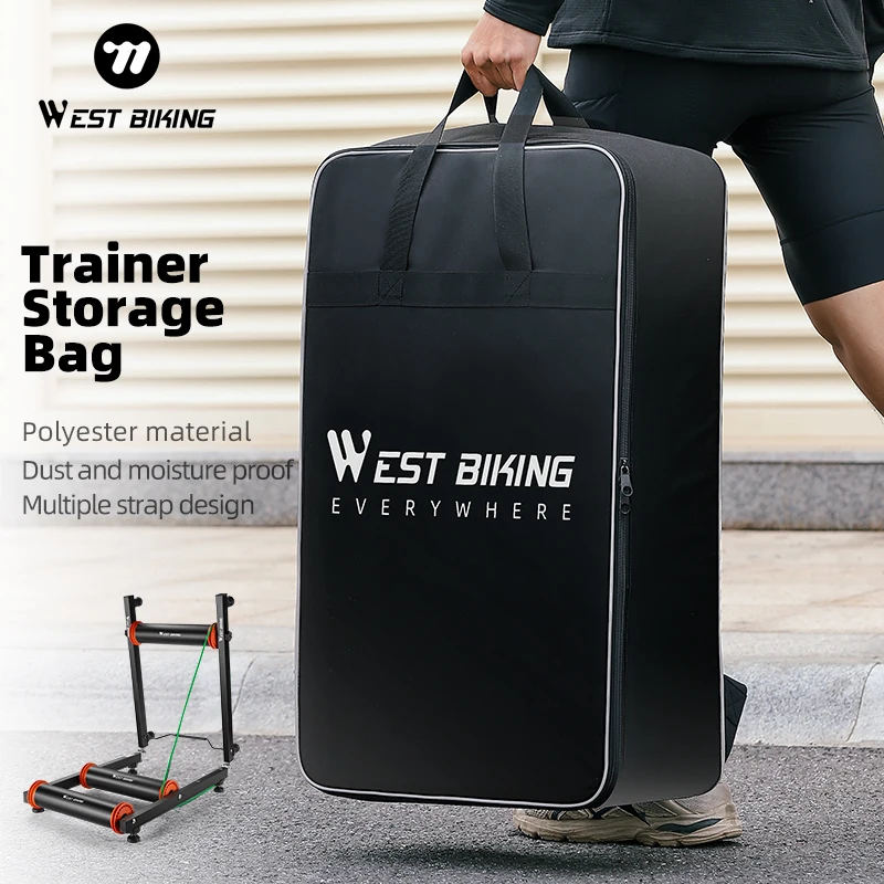 WEST BIKING Roller Trainer Storage Bag Dust & Moisture Proof Easy to Carry for Portable Indoor Outdoor Cycling Platform Bag
WEST BIKING Roller Trainer Storage Bag Dust & Moisture Proof Easy to Carry for Portable Indoor Outdoor Cycling Platform Bag