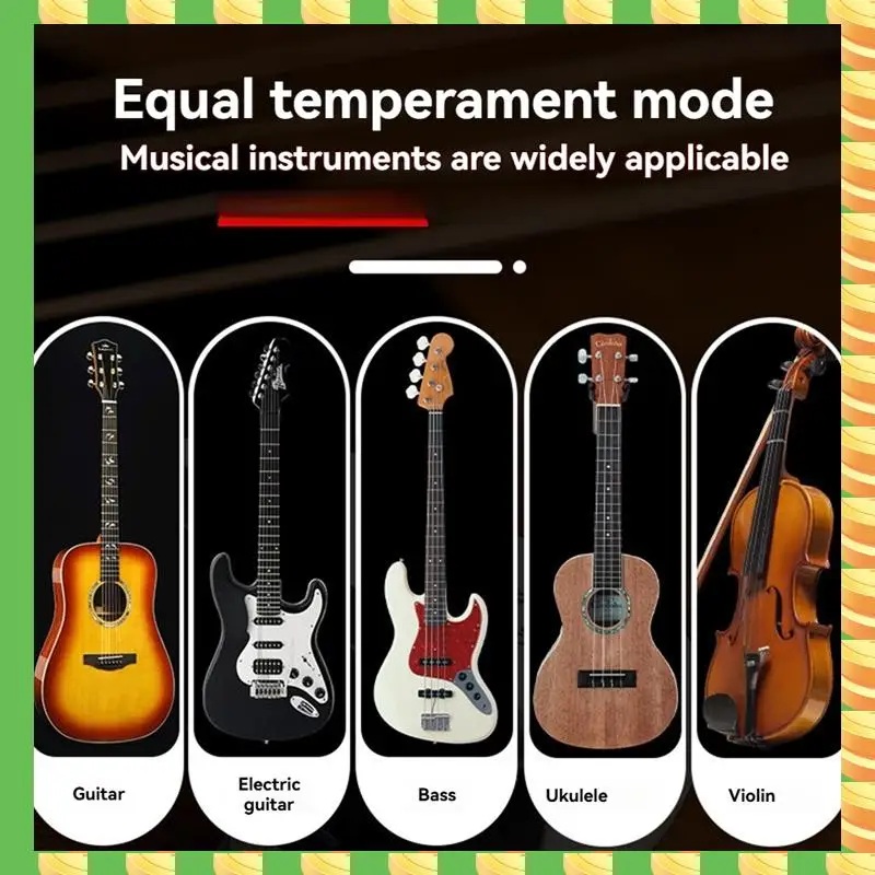 AB53 ST-730 Guitar Tuner Clip-On High Precision Micro Tuner For All 12 String Instruments Bass Ukulele Violin Chromatic
AB53 ST-730 Guitar Tuner Clip-On High Precision Micro Tuner For All 12 String Instruments Bass Ukulele Violin Chromatic