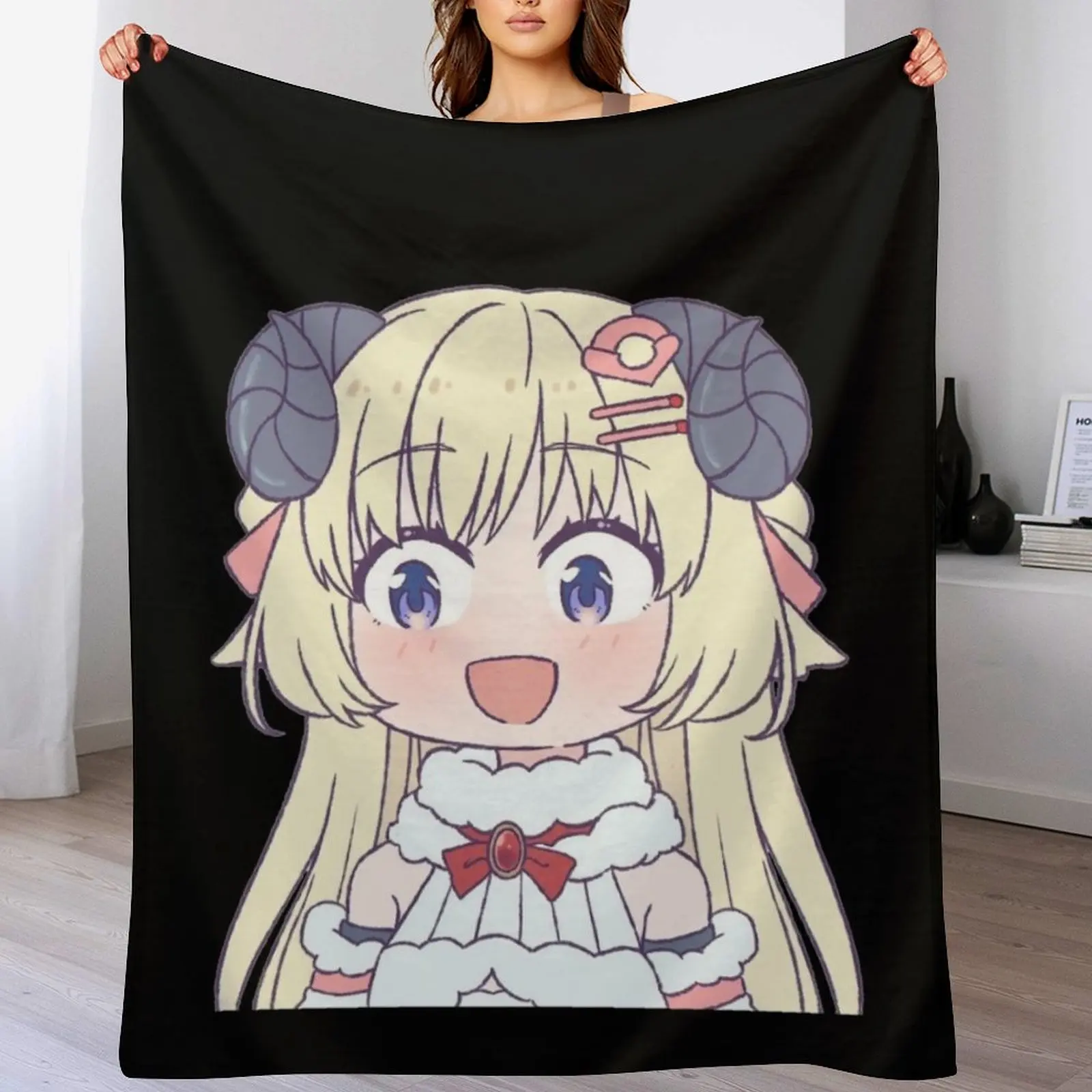 Tsunomaki Watame Throw Blanket Fuzzy Plush Throw Blanket for Sofa Chair
Tsunomaki Watame Throw Blanket Fuzzy Plush Throw Blanket for Sofa Chair