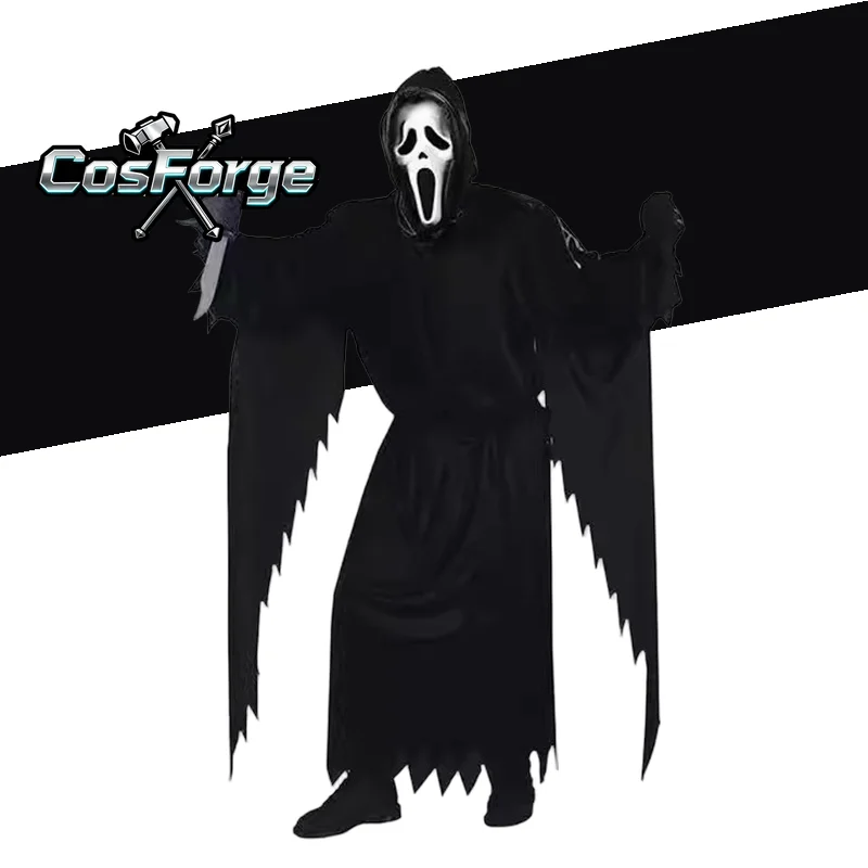 2026 New Kids Scream Children Fancy Dress Party Horror Death Ghostface Costume Boys Teens Halloween Cospl
2026 New Kids Scream Children Fancy Dress Party Horror Death Ghostface Costume Boys Teens Halloween Cospl