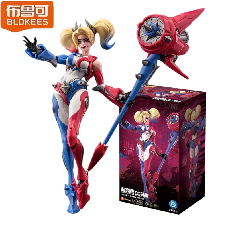 Blokees Original DC Champion Class 04 - Harley Quinn Action Figures Poseable Model Kits Ornaments Collect Boys Toys Gifts
Blokees Original DC Champion Class 04 - Harley Quinn Action Figures Poseable Model Kits Ornaments Collect Boys Toys Gifts