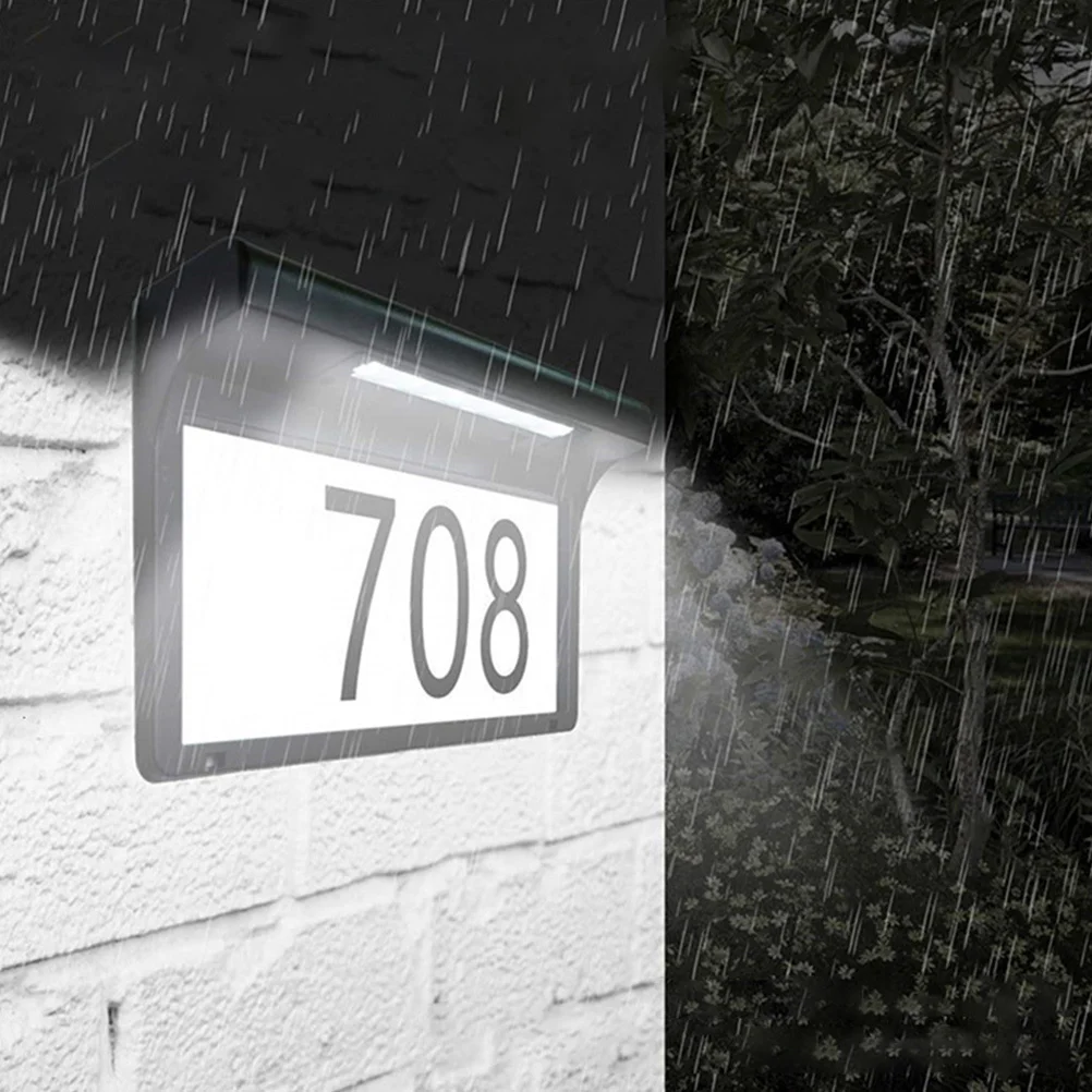 1 set Solar Number Light Waterproof Outdoor Led Address Sign For Garden Yard Street Doorplate Abs Pc Material Solar Wall
1 set Solar Number Light Waterproof Outdoor Led Address Sign For Garden Yard Street Doorplate Abs Pc Material Solar Wall