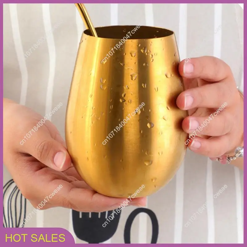 8X 500 мл пивная чашка для вина, пивной стакан, чашка для коктейля, сока, молока, металлическая кружка для питья Gold-A98U
8X 500 мл пивная чашка для вина, пивной стакан, чашка для коктейля, сока, молока, металлическая кружка для питья Gold-A98U