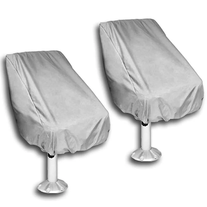 8 Pack Boat Seat Cover, Outdoor Waterproof Pontoon Captain Boat Bench Chair Seat Cover, Chair Protective Covers
8 Pack Boat Seat Cover, Outdoor Waterproof Pontoon Captain Boat Bench Chair Seat Cover, Chair Protective Covers