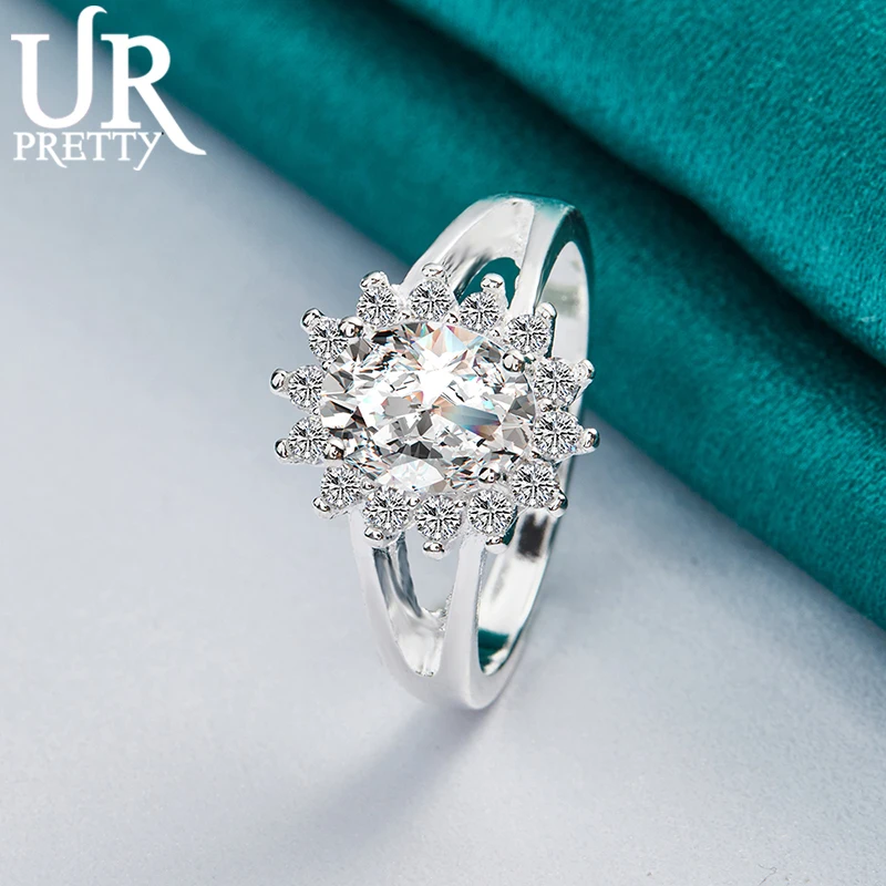 925 Sterling Silver Big AAA Zircon Ring for Woman Charm Jewelry Engagement Wedding Fashion Gifts Anniversary
925 Sterling Silver Big AAA Zircon Ring for Woman Charm Jewelry Engagement Wedding Fashion Gifts Anniversary