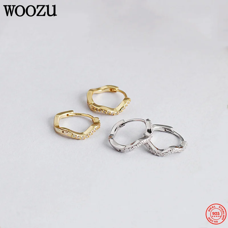Новые серьги WOOZU из серебра 925 пробы, блестящие круглые серьги для женщин, модные украшения, подарок
Новые серьги WOOZU из серебра 925 пробы, блестящие круглые серьги для женщин, модные украшения, подарок