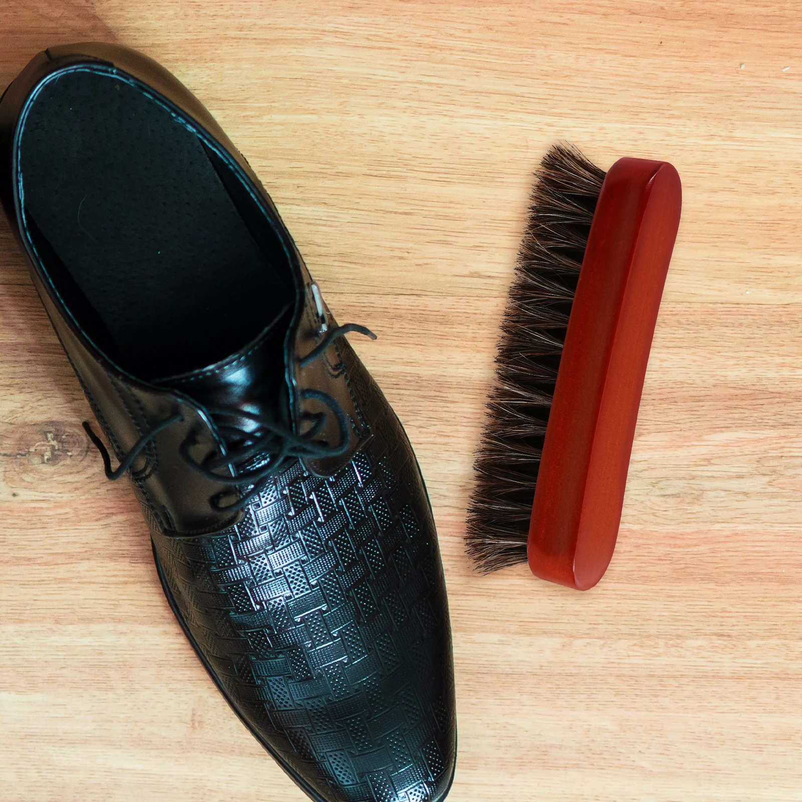 Horse Hair Brush for Polishing Horse Hair Shoe Brush Boot Cleaning Kit Supple Bristles Efficient Shoe Surface Polisher
Horse Hair Brush for Polishing Horse Hair Shoe Brush Boot Cleaning Kit Supple Bristles Efficient Shoe Surface Polisher