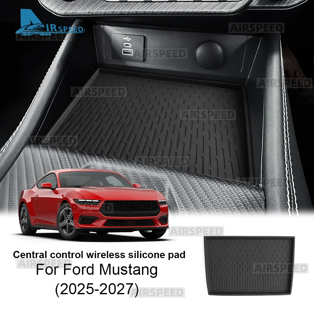 Wireless Charging Pad For Ford Mustang GT Dark Horse EcoBoost 2025 2026 2027 Car Silicone Non-Slip Protect Mat Dust-Proof Mat
Wireless Charging Pad For Ford Mustang GT Dark Horse EcoBoost 2025 2026 2027 Car Silicone Non-Slip Protect Mat Dust-Proof Mat