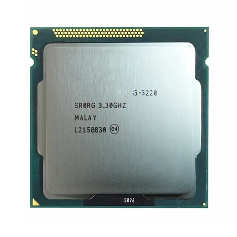 I3 2100 2120 2130 3210 3220 3240 3225 3250 para intel core cpu lga 1155 dual core quad thread 55w processador de computador