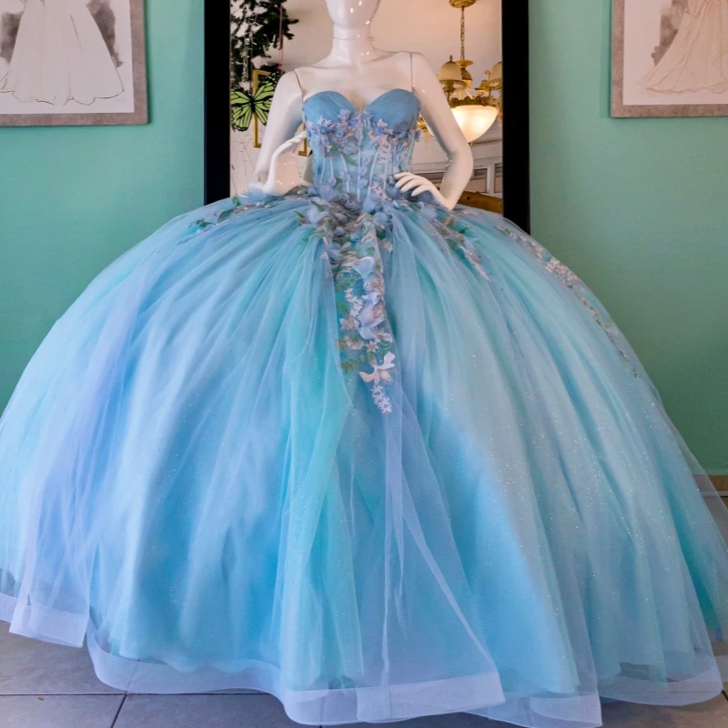 Blue Shiny Quinceanera Dresses Off Shoulder Ball Gown Sweet 16 Dress Beading Crystal Applique Flower Tull Birthday Party Vestido
Blue Shiny Quinceanera Dresses Off Shoulder Ball Gown Sweet 16 Dress Beading Crystal Applique Flower Tull Birthday Party Vestido