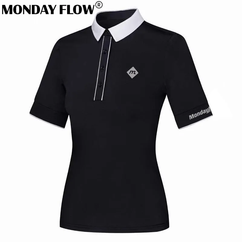 Monday Flow Golf Женская одежда Весенне-летняя женская одежда Топ с короткими рукавами Теннисная рубашка Футболка Одежда
Monday Flow Golf Женская одежда Весенне-летняя женская одежда Топ с короткими рукавами Теннисная рубашка Футболка Одежда