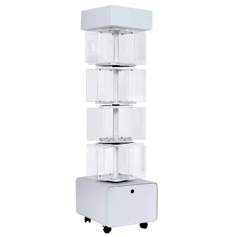 Supermarket 4th floor rotating display rack Metal display rack Soda beverage display rack
Supermarket 4th floor rotating display rack Metal display rack Soda beverage display rack