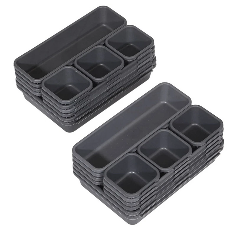 24 PCS Desk Drawer Organizer Office Organization Junk Drawer Organizers For Office
24 PCS Desk Drawer Organizer Office Organization Junk Drawer Organizers For Office