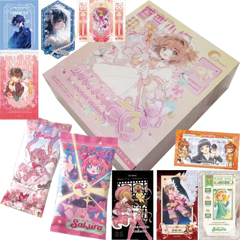 Cardcaptor Sakura Magical Girl Collection Cards Cartoon Protagonist HD Craft Character Rare Card Fans' Favorite Creative Gifts
Cardcaptor Sakura Magical Girl Collection Cards Cartoon Protagonist HD Craft Character Rare Card Fans' Favorite Creative Gifts