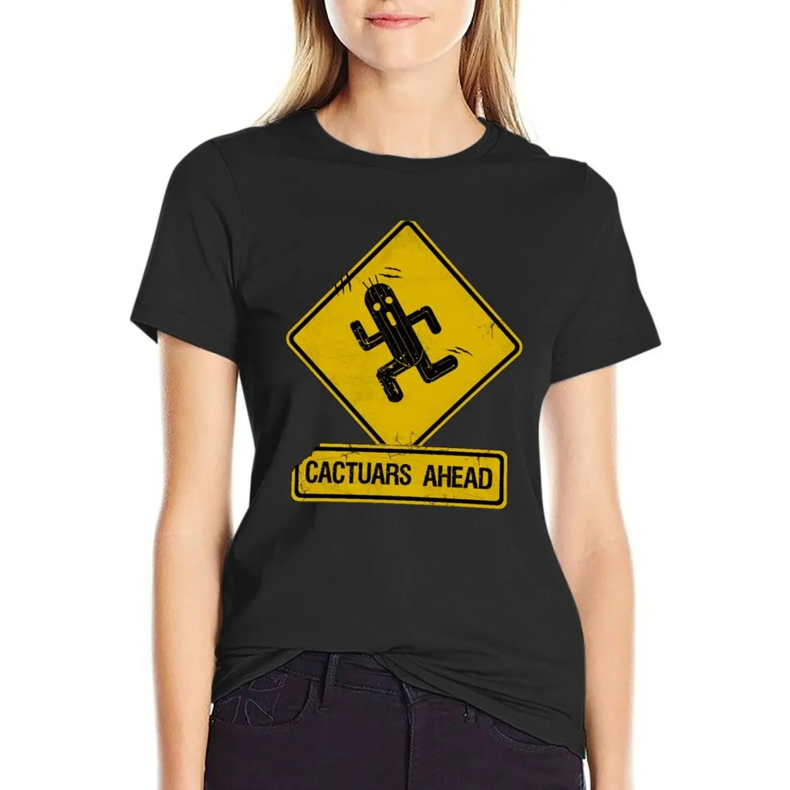 Dangers on the Road T-Shirt blacks kawaii clothes quick-drying western t shirts for Women
Dangers on the Road T-Shirt blacks kawaii clothes quick-drying western t shirts for Women