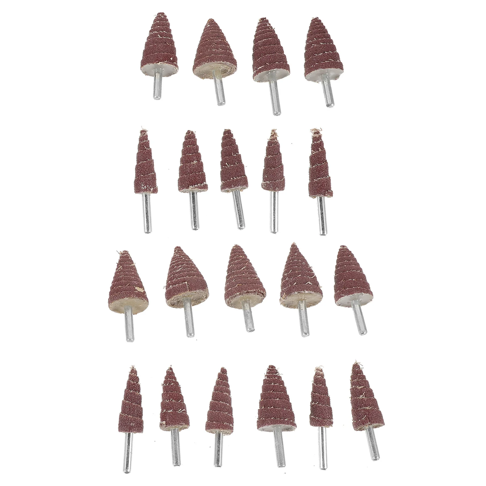 20pcs Abrasive Flap Wheels Cone Shape Grinding Heads Assortment For Rotary Tools Durable Angle Grinder Attachments
20pcs Abrasive Flap Wheels Cone Shape Grinding Heads Assortment For Rotary Tools Durable Angle Grinder Attachments