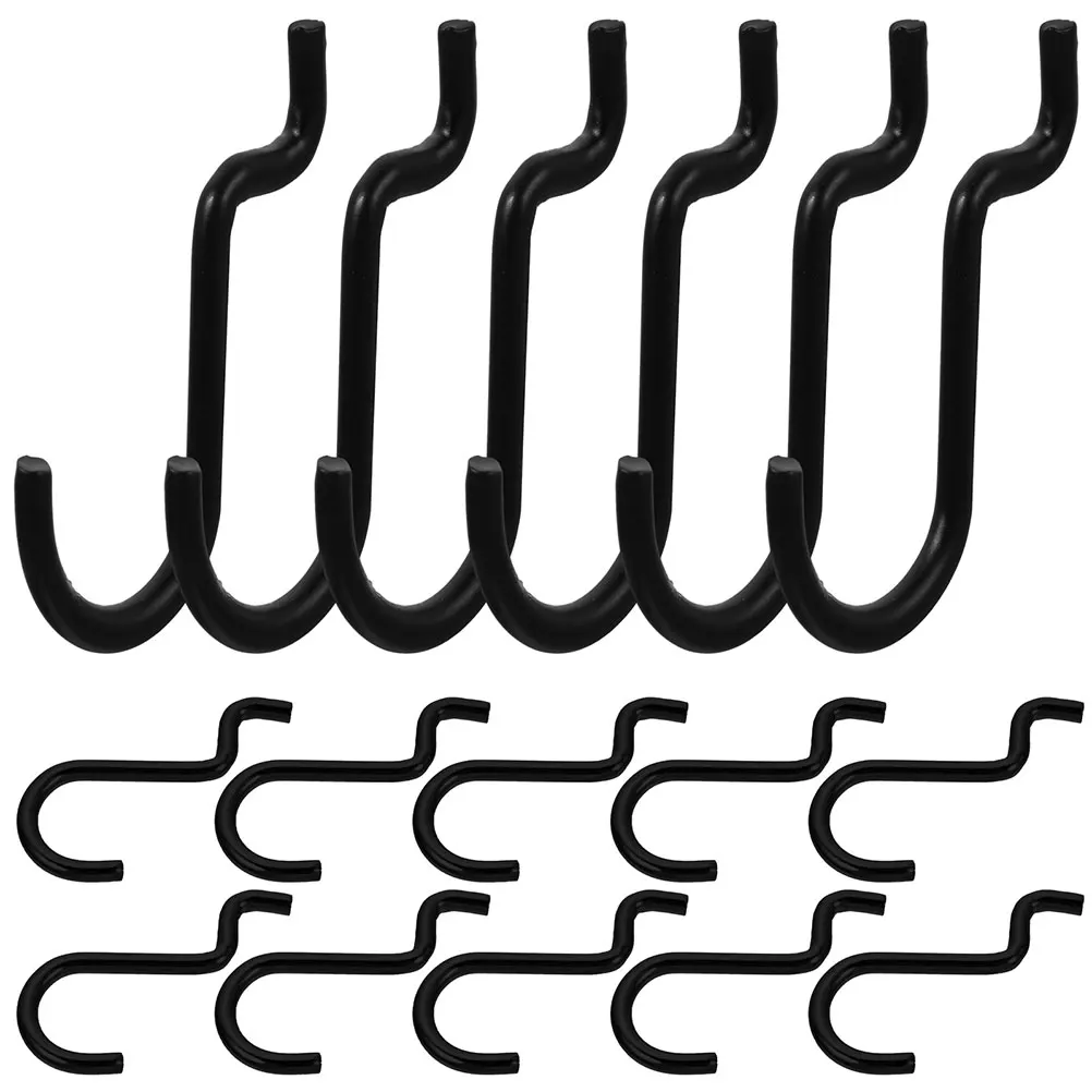 24pcs Iron Wire Hooks Heavy Duty Metal Pegboard Organizer Garage Wall JHooks for Workshop Tools Home Office
24pcs Iron Wire Hooks Heavy Duty Metal Pegboard Organizer Garage Wall JHooks for Workshop Tools Home Office
