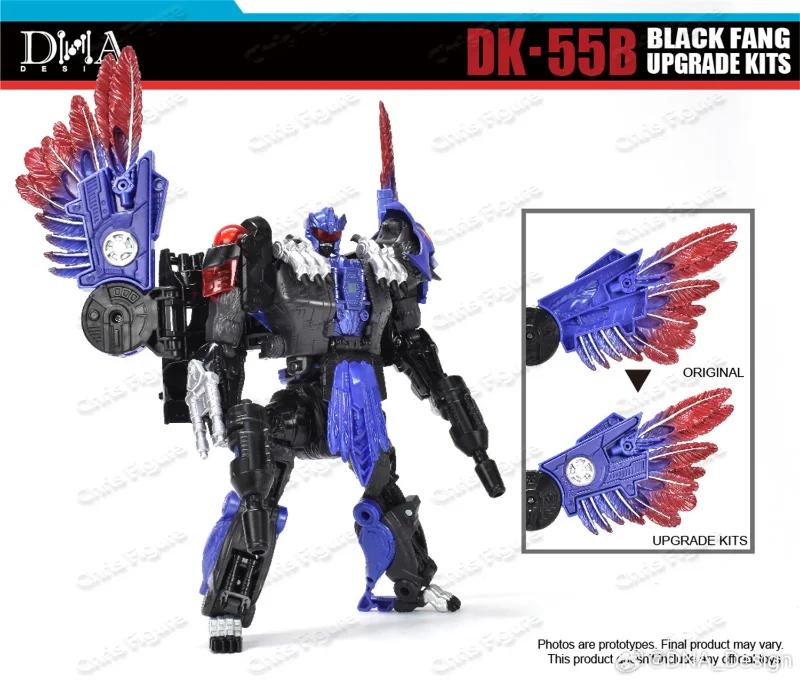 【In Stock】DNA Design DK-55B DK55B Upgrade Kit for Primes Era Razorclaw BLACK FANG Accessories
【In Stock】DNA Design DK-55B DK55B Upgrade Kit for Primes Era Razorclaw BLACK FANG Accessories