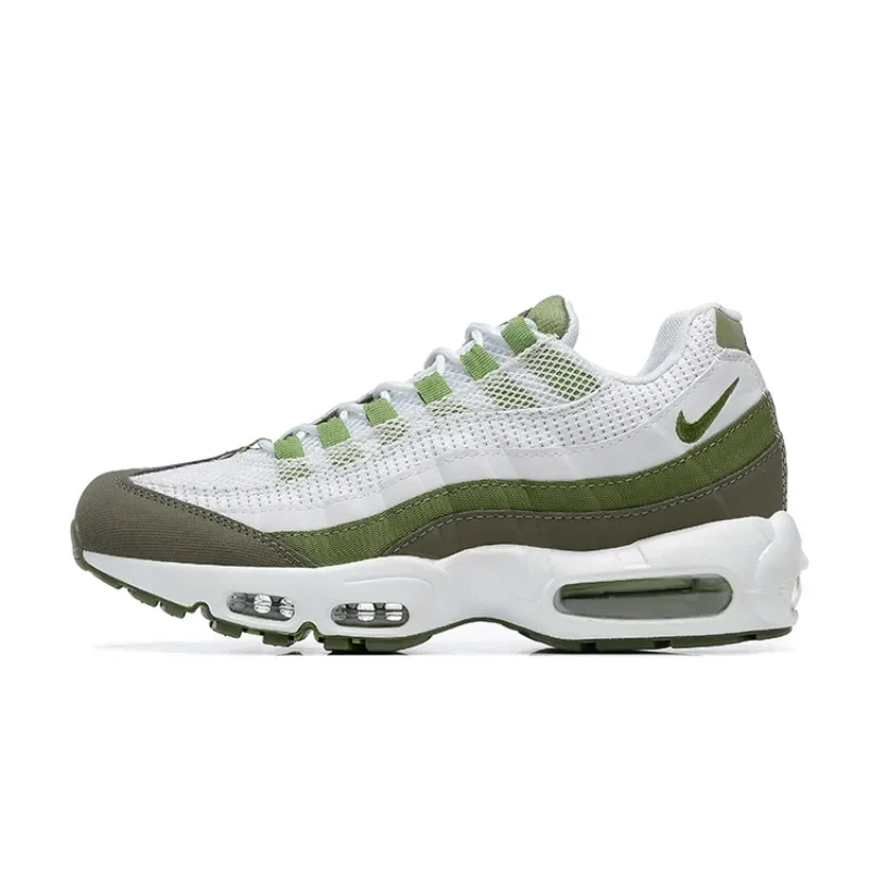 NIKE AIR MAX 95 Men's Running Shoes, Lightweight, Wear Resistant, Latest, Classic Style, Casual Sneakers, White/Green
NIKE AIR MAX 95 Men's Running Shoes, Lightweight, Wear Resistant, Latest, Classic Style, Casual Sneakers, White/Green