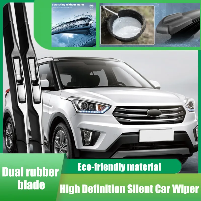 Suitable for Beijing Hyundai ix25 wiper car, specially equipped with rubber strips for car front 14 models, boneless and mute
Suitable for Beijing Hyundai ix25 wiper car, specially equipped with rubber strips for car front 14 models, boneless and mute