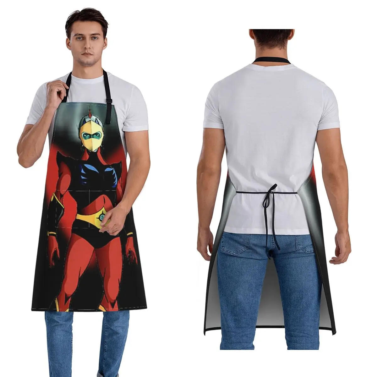 Goldorak Grendizer Anime UFO Robot Goldrake Aprons Chef Cooking Baking Tablier Waterproof Bib Kitchen Pinafore for Women Men
Goldorak Grendizer Anime UFO Robot Goldrake Aprons Chef Cooking Baking Tablier Waterproof Bib Kitchen Pinafore for Women Men