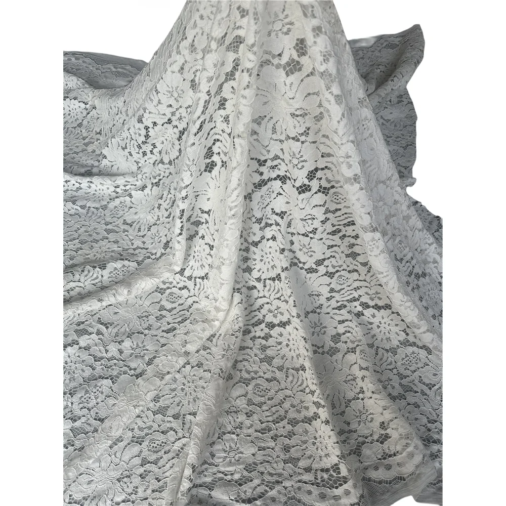 Fashion French Tulle Lace Fabric SYJ-1401959 High Quality Nigerian Party Dress Embroidery African Lace Fabric
Fashion French Tulle Lace Fabric SYJ-1401959 High Quality Nigerian Party Dress Embroidery African Lace Fabric