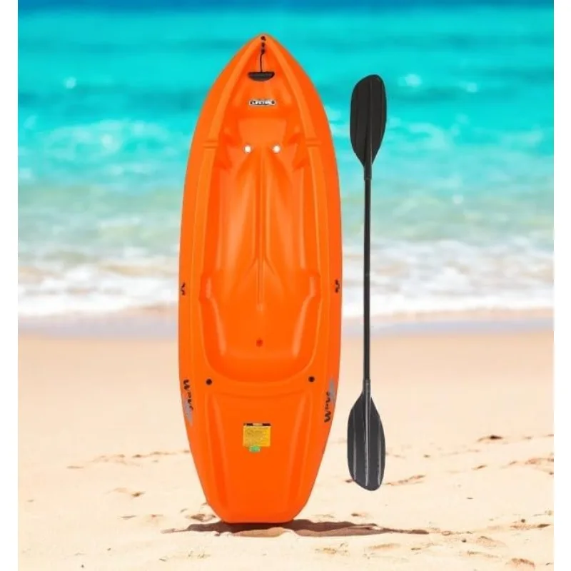 The Wave 6' Youth Kayak with Paddle. Designed for Stability and Safety, The Perfect Choice for Youth Ready to Conquer The Water
The Wave 6' Youth Kayak with Paddle. Designed for Stability and Safety, The Perfect Choice for Youth Ready to Conquer The Water