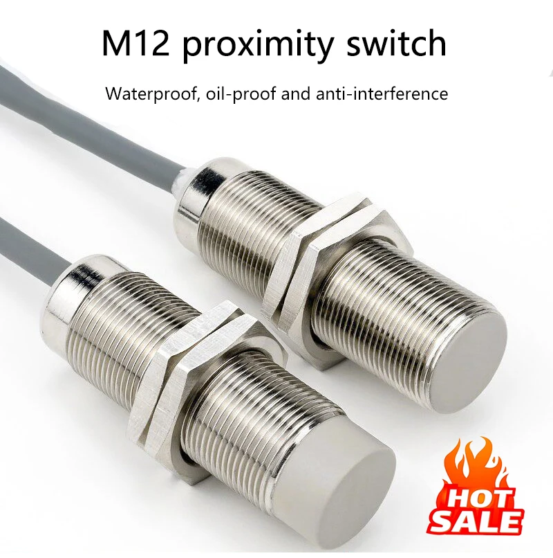Two-wire DC inductive proximity switch sensor M18 metal sensing 24V two-wire NPN
Two-wire DC inductive proximity switch sensor M18 metal sensing 24V two-wire NPN