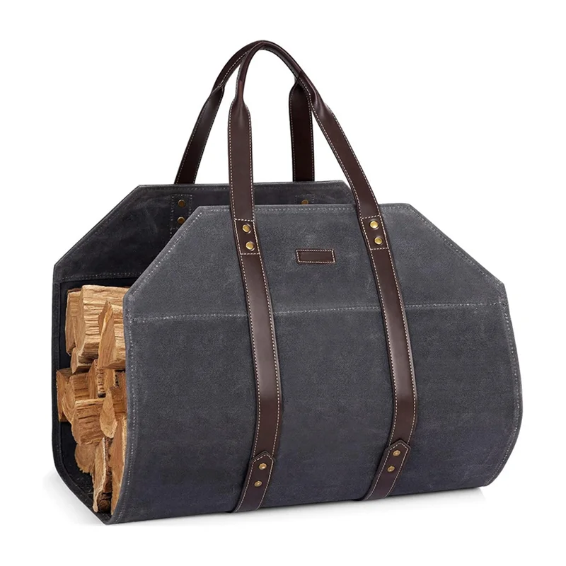 A7THK-Firewood Waxing Canvas Log Bag, Waterproof Firewood Handbag For Stove, Necessary For Outdoor Camping.
A7THK-Firewood Waxing Canvas Log Bag, Waterproof Firewood Handbag For Stove, Necessary For Outdoor Camping.
