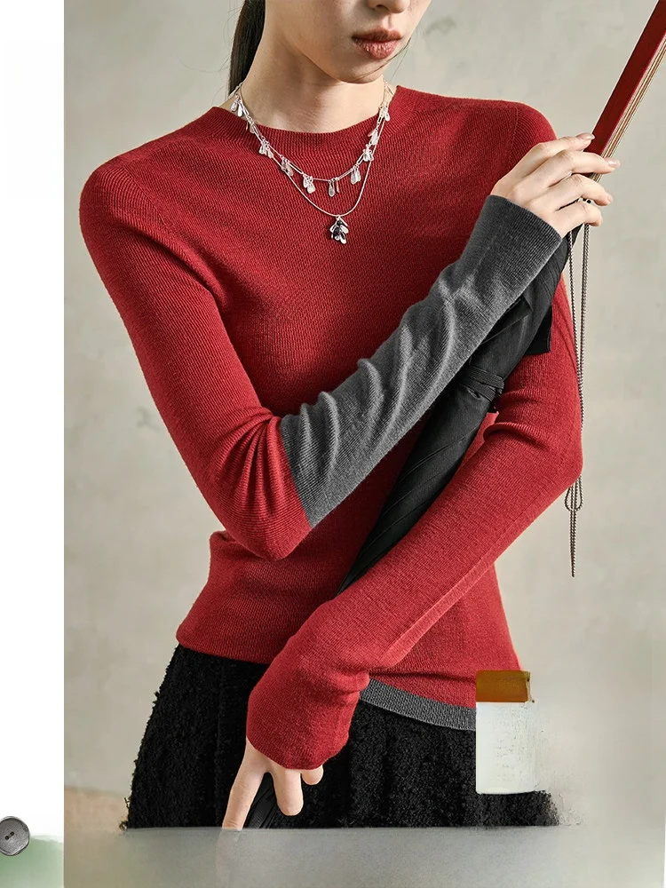 Sl Вязаный шерстяной свитер Slim Fit Красивая шерстяная основа irt 3 шт. 99 шт. Повседневный круглый Ne Long Sve Wome...
Sl Вязаный шерстяной свитер Slim Fit Красивая шерстяная основа irt 3 шт. 99 шт. Повседневный круглый Ne Long Sve Wome...