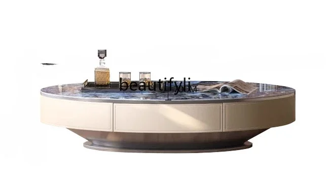 zzLight Luxury Stone Plate Coffee Table Living Room Home Modern Minimalist Luxury Stone Oval Solid Wood Tea Table TV Stand
zzLight Luxury Stone Plate Coffee Table Living Room Home Modern Minimalist Luxury Stone Oval Solid Wood Tea Table TV Stand
