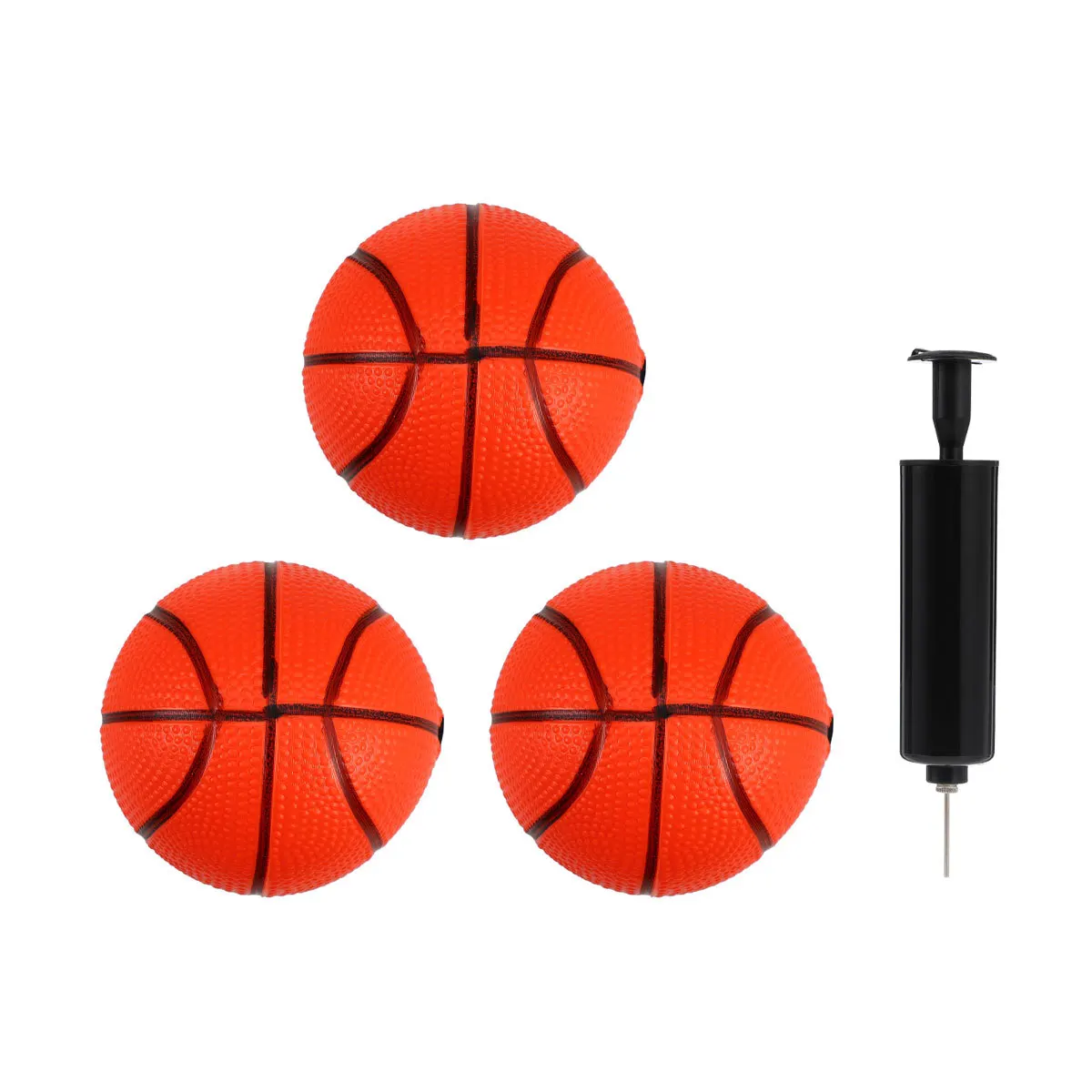 3 pcs Children Sports Equipment Set Inflatable Pvc Basketballs 1 Air Pump Included For Kids Adults Indoor Outdoor Play Beach
3 pcs Children Sports Equipment Set Inflatable Pvc Basketballs 1 Air Pump Included For Kids Adults Indoor Outdoor Play Beach