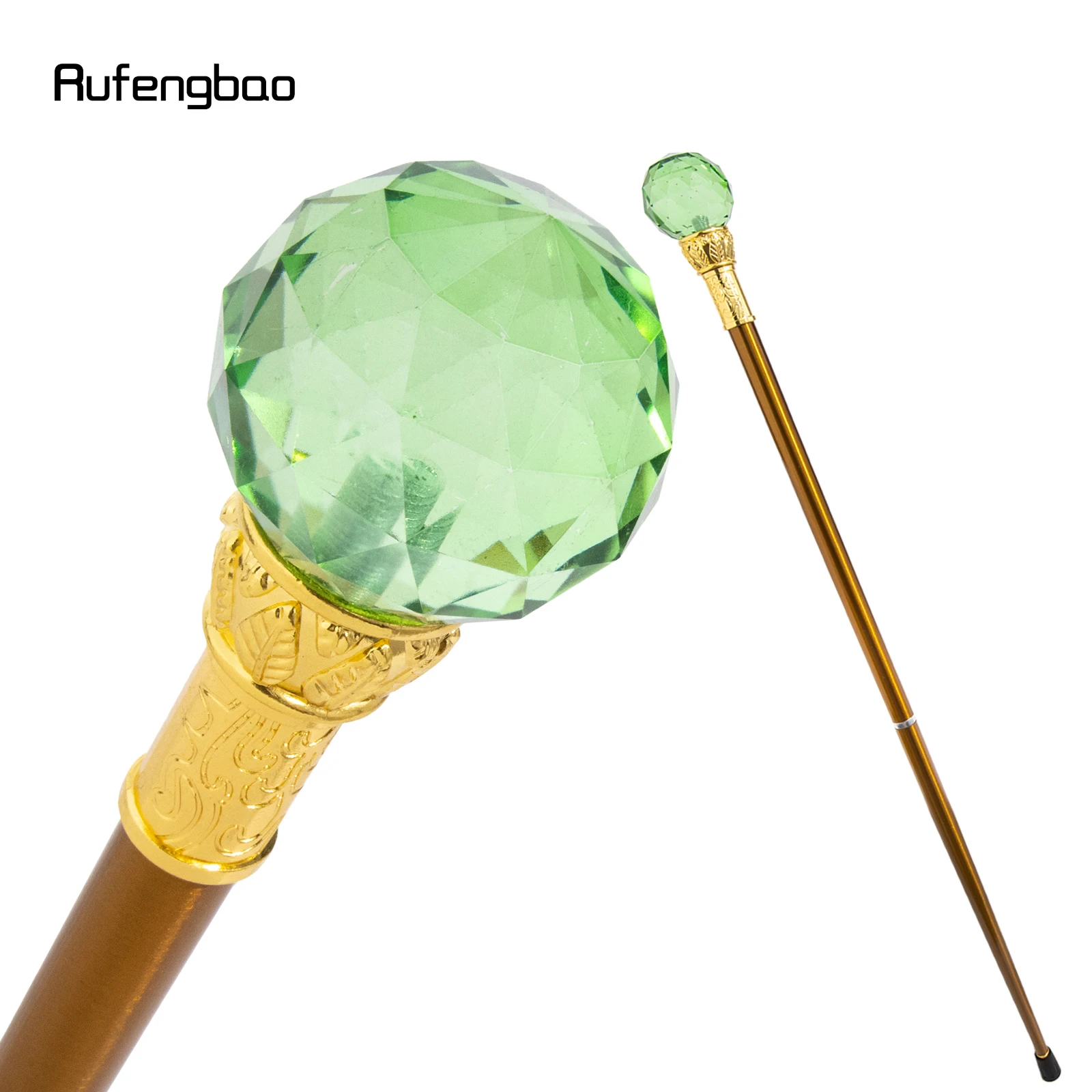 Green Glass Ball Golden Walking Cane Fashion Luxury Stick Cane Stage Cane Decorative Cosplay and Parties, for Cosplay & Party
Green Glass Ball Golden Walking Cane Fashion Luxury Stick Cane Stage Cane Decorative Cosplay and Parties, for Cosplay & Party