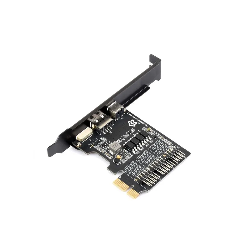 Luckfox PicoKVM Remote Power Management Ext Board PCIe Slot Adapter USB Interface for KVM IPMI Out-of-Band Server Control
Luckfox PicoKVM Remote Power Management Ext Board PCIe Slot Adapter USB Interface for KVM IPMI Out-of-Band Server Control
