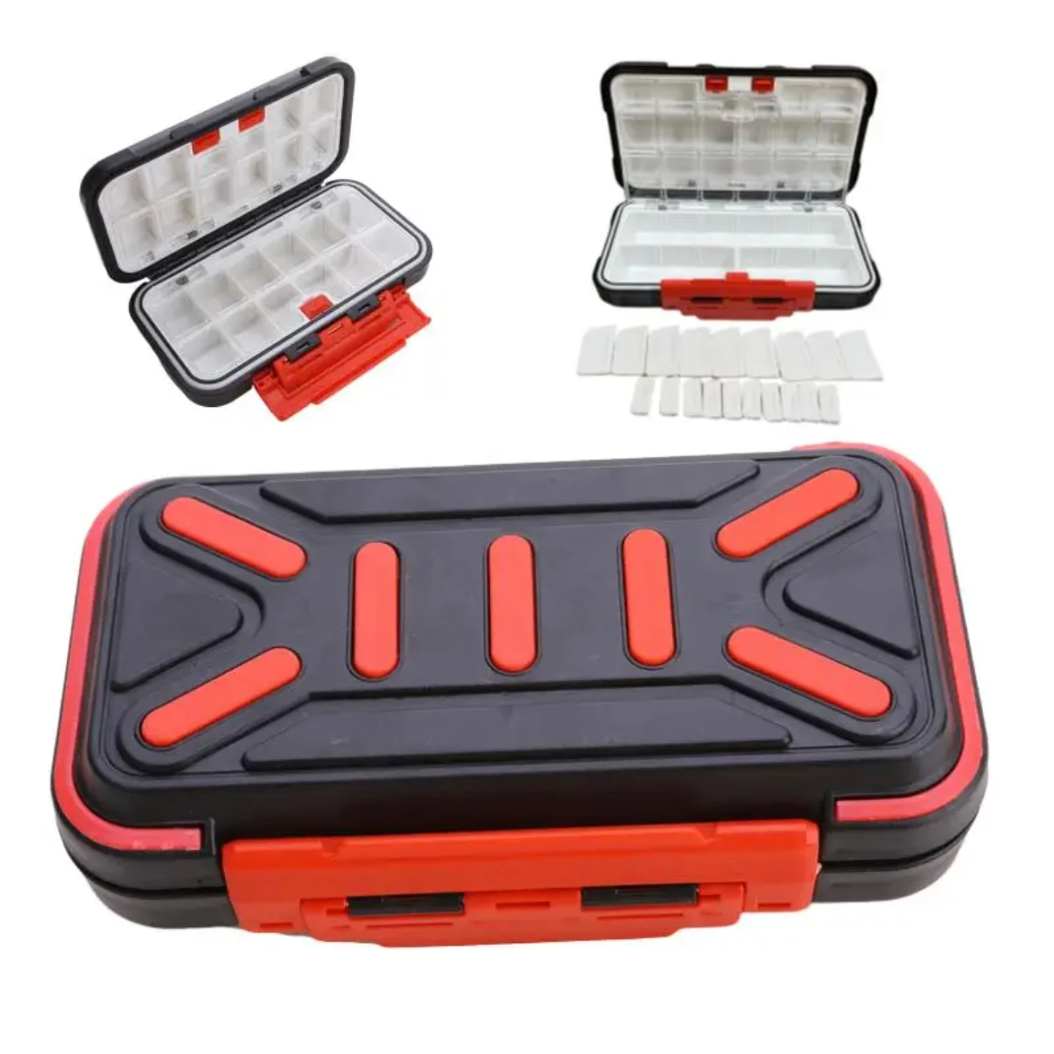Waterproof Fishing Tackle Box Fishing Accessories Tool Box Fish Hook Lure Fake Bait Boxes Carp Fishing Goods
Waterproof Fishing Tackle Box Fishing Accessories Tool Box Fish Hook Lure Fake Bait Boxes Carp Fishing Goods