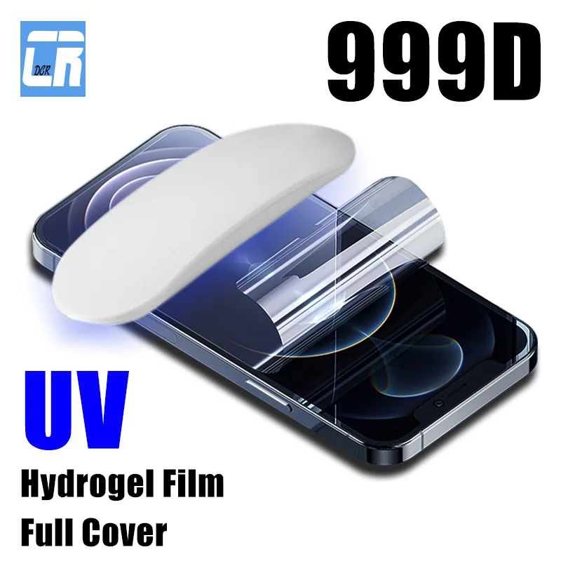 999D UV Hydrogel Film Screen Protector For iPhone 15 14 13 12 11 Pro XS Max XR 7 8 Plus Protective Film For iPhone SE 12 13 Mini
999D UV Hydrogel Film Screen Protector For iPhone 15 14 13 12 11 Pro XS Max XR 7 8 Plus Protective Film For iPhone SE 12 13 Mini