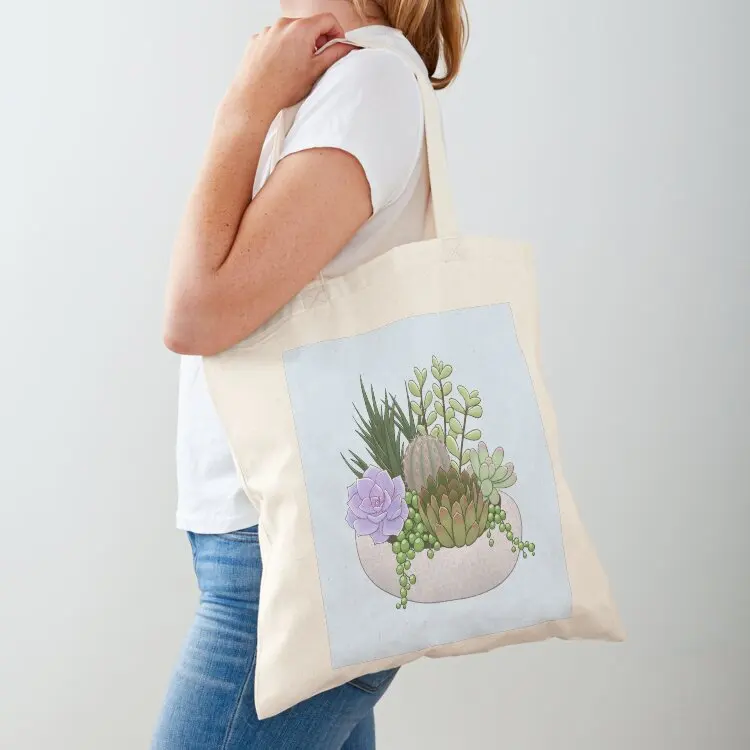 Beautiful Succulent Garden Tote Bag shoping bag tote bag canvas Woman shopper Lady bags
Beautiful Succulent Garden Tote Bag shoping bag tote bag canvas Woman shopper Lady bags