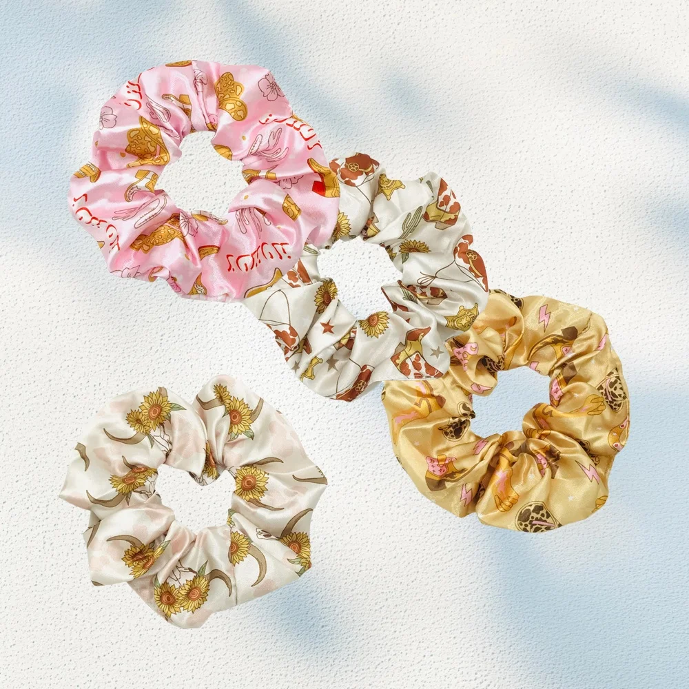 5Pcs/20Pcs Western Cowboy Boots Printed Hair Scrunchie Women Elastic Hair Bands Accessories Tie Ponytail Headdress Wholesale
5Pcs/20Pcs Western Cowboy Boots Printed Hair Scrunchie Women Elastic Hair Bands Accessories Tie Ponytail Headdress Wholesale