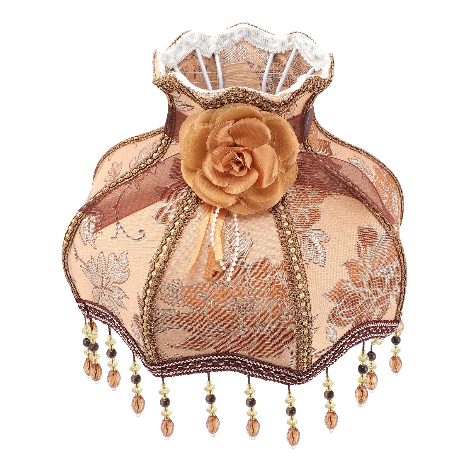 Декоративный тканевый абажур в форме колокола с бахромой, большой, для гостиной, спальни, в стиле ретро, европейский светильник
Декоративный тканевый абажур в форме колокола с бахромой, большой, для гостиной, спальни, в стиле ретро, европейский светильник