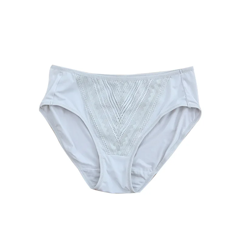 Spring Summer Women's Silk Underwear Mid Waist Lace Splicing Mulberry Silk Triangle Pants with Hip Wrap and Breathability
Spring Summer Women's Silk Underwear Mid Waist Lace Splicing Mulberry Silk Triangle Pants with Hip Wrap and Breathability
