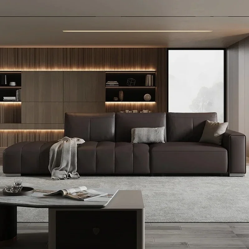 Living room modern wide semi-open piano key puff sofa
Living room modern wide semi-open piano key puff sofa