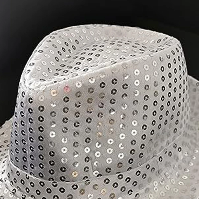 A2ES Sequins Hat for Men Women Children Party Supplies with Tie Panama Hat Glitters
A2ES Sequins Hat for Men Women Children Party Supplies with Tie Panama Hat Glitters