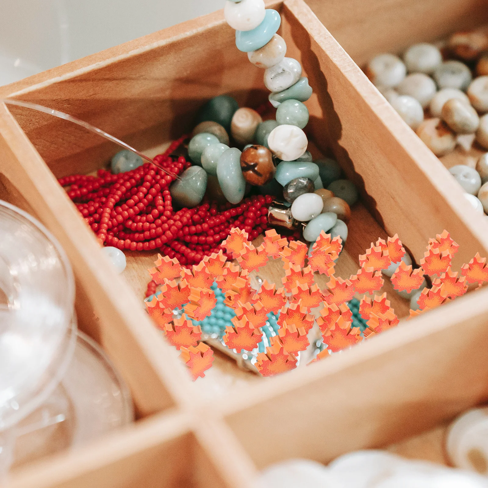 50Pcs Wooden Beads DIY Craft Accessories Natural Wood Loose Beads for Jewelry Making String Decor Thanksgiving Pendant Hanging
50Pcs Wooden Beads DIY Craft Accessories Natural Wood Loose Beads for Jewelry Making String Decor Thanksgiving Pendant Hanging